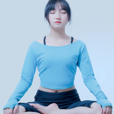 Áo Thể Thao Đa Năng LMcation Stefan Crop Top - Màu xanh dương