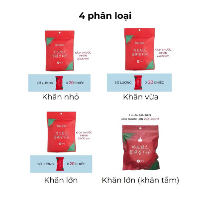 Khăn nén du lịch, túi 20 chiếc khăn nén Hàn Quốc, khăn giấy nén dẻo dai, an toàn với da, nhỏ gọn, thấm hút tốt