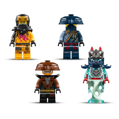 Đồ Chơi Lắp Ráp Rogue Và Cỗ Máy Rồng Chiến Đấu LEGO NINJAGO 71843 (584 chi tiết)