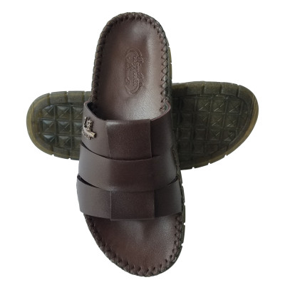 Dép Nam Quai Ngang  Da Bò BIGGBEN DN363