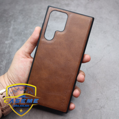 Ốp lưng da dành cho Samsung Galaxy S25/S25 Plus/S25 Ultra X-Level cao cấp - Hàng Chính Hãng