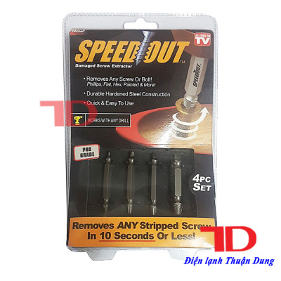 Bộ 4 mũi khoan ốc vít đa năng 