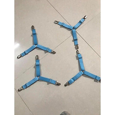 Sét 4 kẹp ga giường chống xô lệch