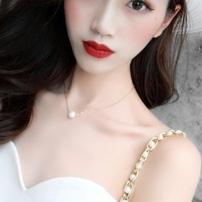 Dây chuyền nữ titan thời trang thép không gỉ trangsucpt có 3 màu sắc DCNUT26