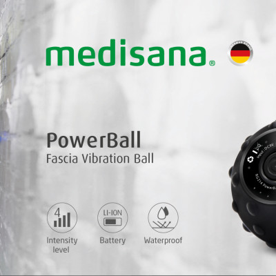 Bóng Rung Massage Giãn Cơ Medisana PowerBall Fascia RG 214 Hàng chính hãng