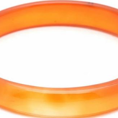 Vòng Tay Unisex Mã Não Leo Store - Cam (5.4cm)