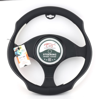 Bọc Vô Lăng CIND 8292 Size M Màu Đen Trắng