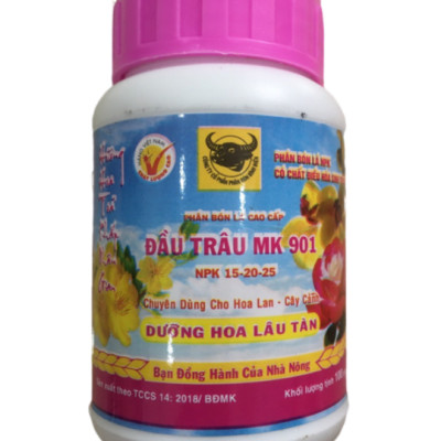 Bộ 3 loại Phân bón đầu trâu MK 501 - 701 - 901 chuyên cho Lan - hoa Kiểng giúp Kích Chồi - Kích Hoa - Dưỡng Hoa