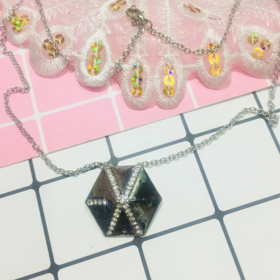 Dây chuyền, vòng cổ EXO logo đính đá 