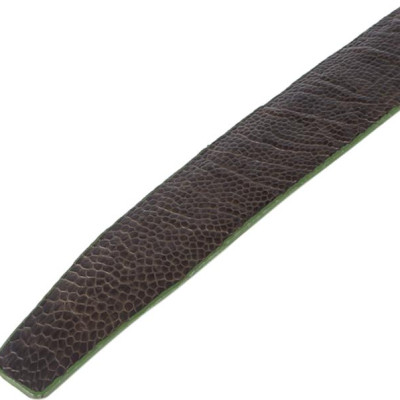 Thắt Lưng Nữ Da Đà Điểu Trơn Huy Hoàng HT5419 - Xanh Rêu