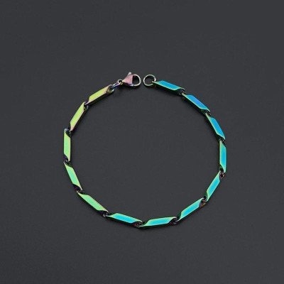 Vòng - Lắc nữ titan hoả tiễn trơn thời trang cao cấp thép không gỉ titanium trangsucpt PTLTNAB