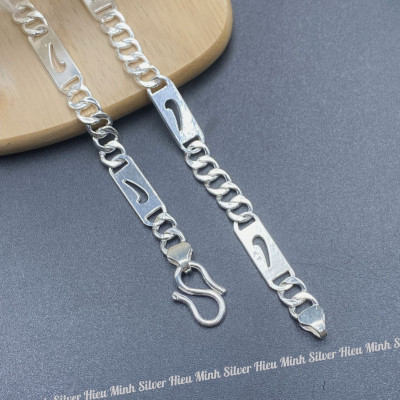Dây Chuyền Nam Bạc Ta 925 Bạc Hiểu Minh DBN017