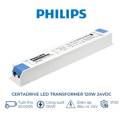 Nguồn LED dây Philips Economic LED Transformer - Công suất (30W,60W,120W,180W)