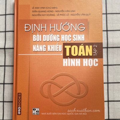 Combo 4 cuốn sách Định hướng bồi dưỡng học sinh năng khiếu Toán (tập 1 + tập 2 + tập 3 + tập 4)