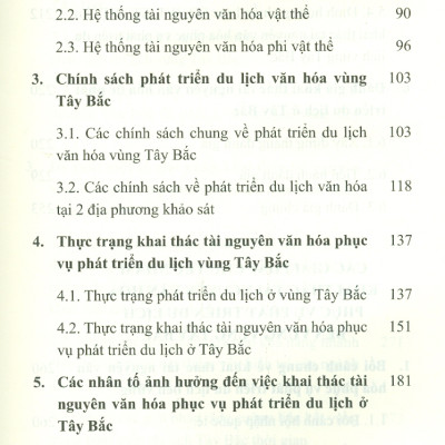 Khai Thác Tài Nguyên Văn Hóa Để Phát Triển Du Lịch Bền Vững Vùng Tây Bắc (Sách chuyên khảo)