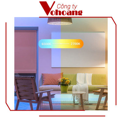 Bóng Đèn Thông Minh Ezviz LB1-Color (đèn màu) kết nối WiFi điều chỉnh độ sáng qua App - Hàng Chính Hãng