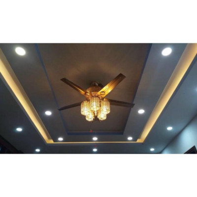 quạt trần trên nhà Đèn chùm thiết kế Châu mỹ - GRE100 DT