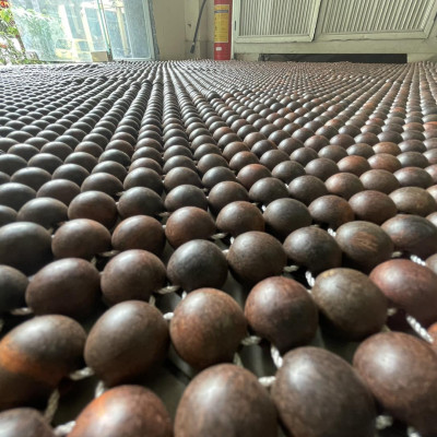 Chiếu Hạt Gỗ Trắc Mộc Cao Cấp - Kích Thước 1,5mx1,9m ( video , hình thật )