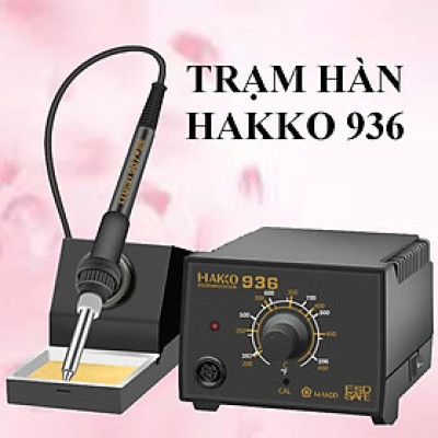 Mỏ Hàn Thiếc Hako 936 220V – Trạm Hàn Điều Chỉnh Nhiệt 200–480°C, Lên Nhiệt Nhanh, Bền Bỉ