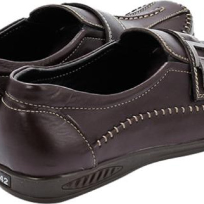 Giày Mọi Nam Huy Hoàng HT7114 - Nâu Đen