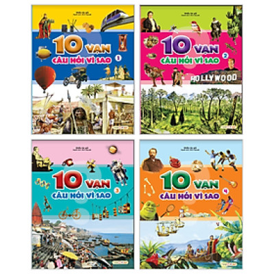 Bộ Sách 10 Vạn Câu Hỏi Vì Sao - Tập 1 - 4 (Bộ 4 Cuốn)