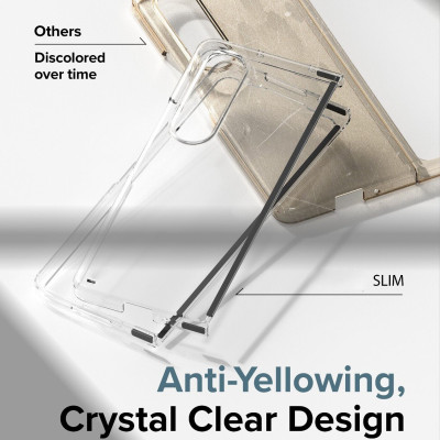 Ốp lưng chống sốc trong suốt cho Samsung Galaxy Z Fold 4 hiệu Likgus Crashproof giúp chống chịu  mọi va đập - hàng nhập khẩu