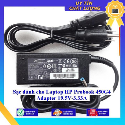 Sạc dùng cho Laptop HP Probook 450G4 Adapter 19.5V-3.33A - Hàng Nhập Khẩu New Seal