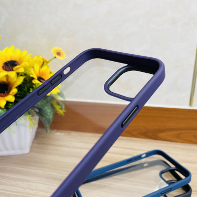 Ốp lưng dành cho iPhone 14 Plus Rock viền màu- Hàng chính hãng