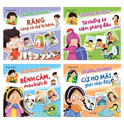 Combo Bé Khỏe, Bé Ngoan (4 Cuốn)