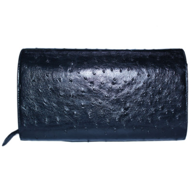 Túi xách nữ da đà điểu Huy Hoàng đeo chéo màu đen, nâu đất, vàng bò, nâu đỏ HT6430-31-32-33 