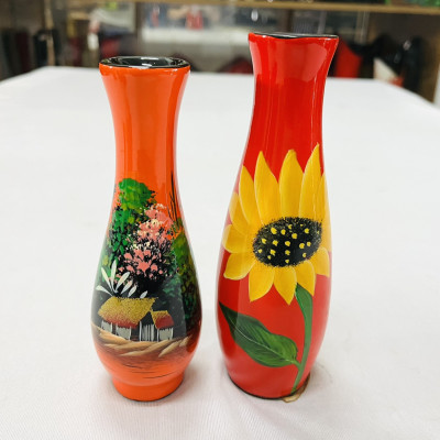 Bình Sơn Mài Nhí 14*5 cm Cao Cấp Thanh Bình Lê cắm hoa, trang trí kệ, bàn làm việc, quà tặng ý nghĩa