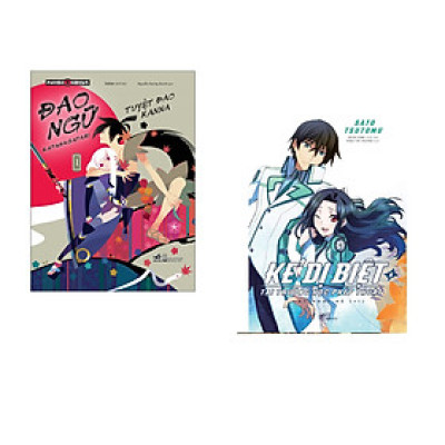 Combo 2 cuốn sách: Đao ngữ 1 - Tuyệt đao Kanna +  Kẻ dị biệt tại trường học phép thuật 5