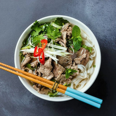 COMBO 5 Phở khô Shammi túi 400g (phở khô Việt Nam hàng xuất khẩu)