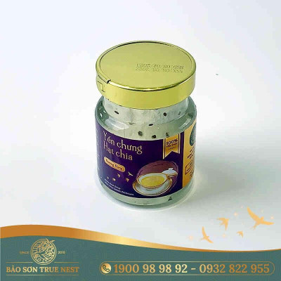 Yến Chưng Hạt Chia (Hũ 70ml) - BẢO SƠN TRUE NEST