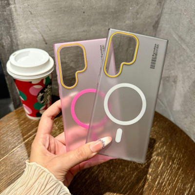 Ốp Lưng Ch Samsung Galaxy S25 Ultra / S24 Ultra / S23 Ultra / S22 Ultra / S21 Ultra Syndee Nhựa Cứng Mờ Siêu Mỏng Có Từ Tính