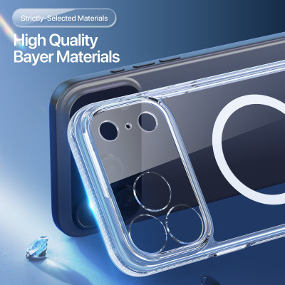 Ốp Lưng Sạc Từ Tính Chống Ố Vàng Dành Cho iPhone 17 Pro Max / 17 Pro / 17 Air / iPhone 17, DUX DUCIS Clin Mag Series_ Hàng chính hãng