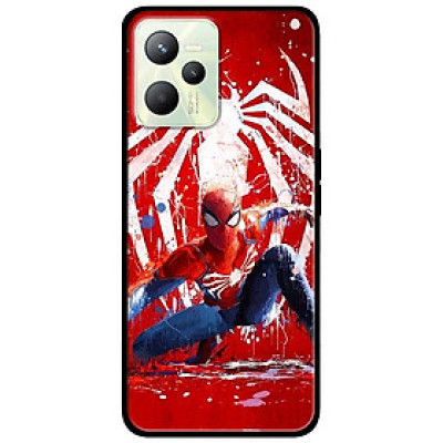 Ốp lưng dành cho Realme C35 - Realme Narzo 50A Prime mẫu Người Nhện Trắng