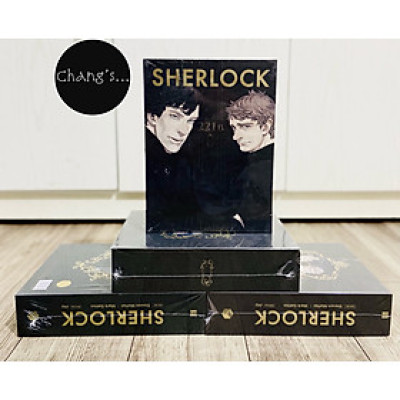 Boxset Sherlock trọn bộ 3 tập - Phiên Bản Manga (Chang Book)