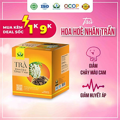 Trà Hoa Hoè Nhân Trần hộp 30 Túi Lọc x 3gr của Siêu Thị Thiên Nhiên