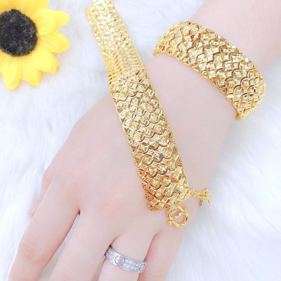 Lắc Tay Nữ Mạ  Vàng 18 K Mẫu 152.20.09