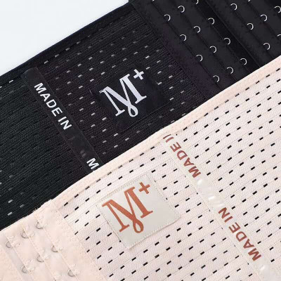 Bộ 2 Gen Nịt Bụng Mẫu Mới M+ Với 6 Nấc Cài Cao Cấp - 4 Thanh Thép Chống Cuộn - Đai Nịt Bụng Giảm Mỡ Sau Sinh Mã G02-2