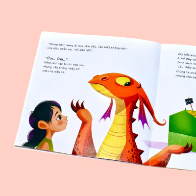 Sách cho bé - "Bí Kíp Luyện Rồng" - Cùng Rồng Nhỏ Học Điều Hay - Phần 2 - Sách tranh
