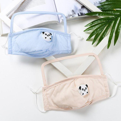 Khẩu trang vải có kính che mắt chống bọt bắn thích hợp cho người lớn và trẻ từ 10 tuổi trở lên- kèm 2 lót than hoạt tính