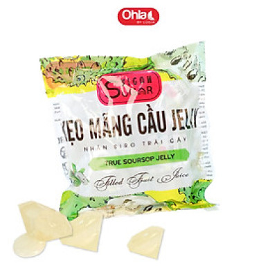 Kẹo thạch Kim cương Jelly sốt trái cây Ohla túi 238g