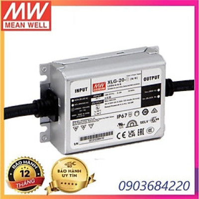 Nguồn LED 40V 700mA XLG-20-H Meanwell, Hàng nhập khẩu