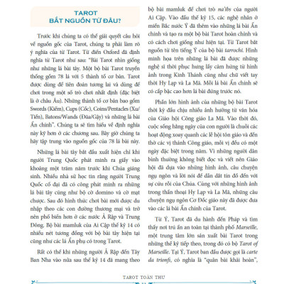 Tarot Toàn Thư - Đọc Vận Mệnh Qua Những Lá Bài -SGB