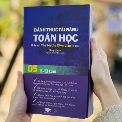 Combo sách Đánh thức tài năng toán học 5 và 50 thủ thuật toán ( 2 cuốn ), sách kiến thức toán học lớp 5 lớp 6 - Hiệu sách Genbooks