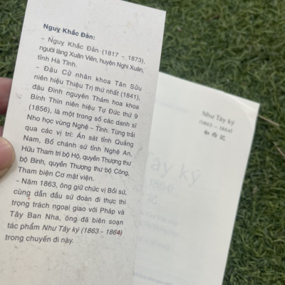 NHƯ TÂY KÝ – Ngụy Khắc Đản – NXB Đại học Sư phạm – có hán văn kèm theo - bìa cứng