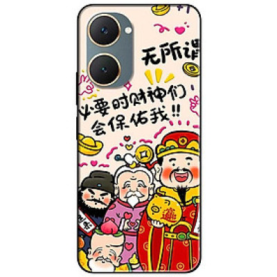 Ốp lưng cho Vivo Y03 - Y03T - Y18 - Y18S - Y18T - Y27 5G - Y28 4G - Y36 - Ba Ông May Mắn - Hàng Chính Hãng