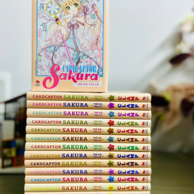 Truyện tranh Card Captor Sakura - Thẻ Bài Pha Lê 10 tập (Thíu 1 tập)